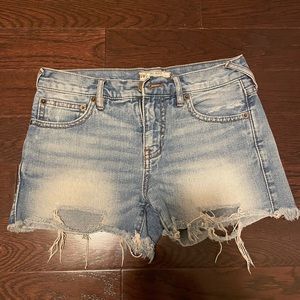 Free People Denim Shorts
